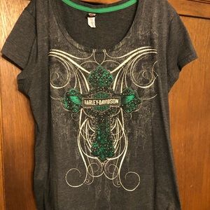 Harley Davidson 3XL sparkling shirt